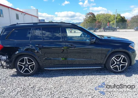 2018 Mercedes-Benz Gls 550 4Matic z USA, uszkodzony, nr VIN 4JGDF7DEXJB139763